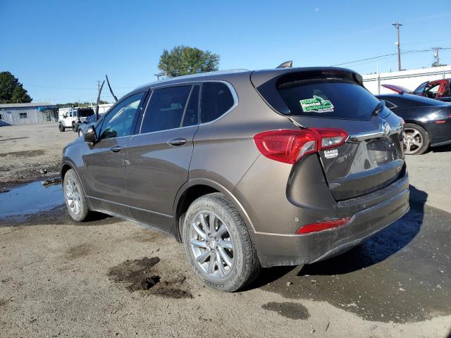 LRBFXCSA6KD027257 - 2019 BUICK ENVISION ESSENCE BROWN photo 2