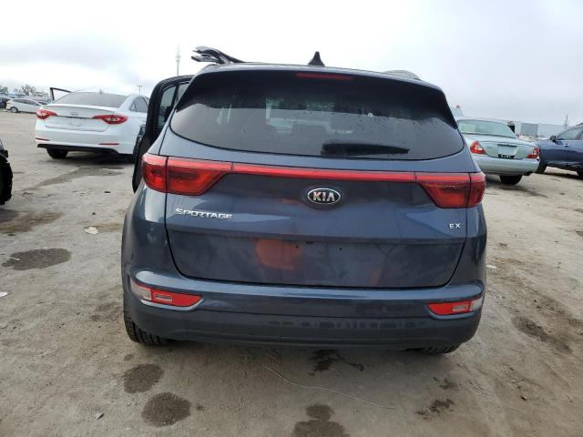 KNDPN3AC5J7303455 - 2018 KIA SPORTAGE EX BLUE photo 6