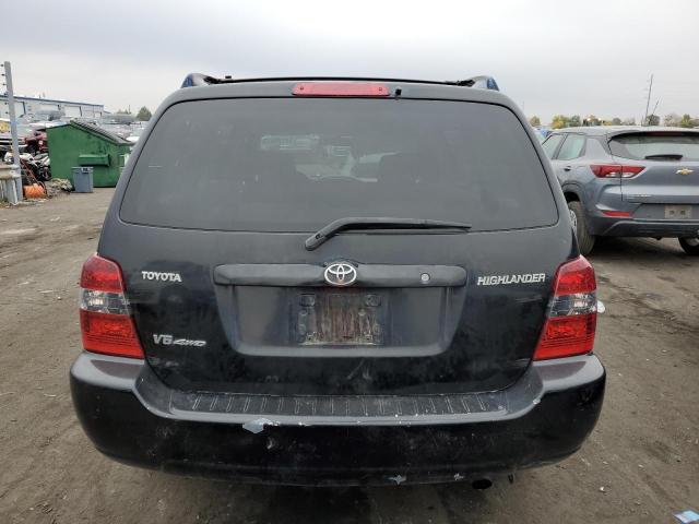 JTEEP21A170197495 - 2007 TOYOTA HIGHLANDER SPORT BLACK photo 6