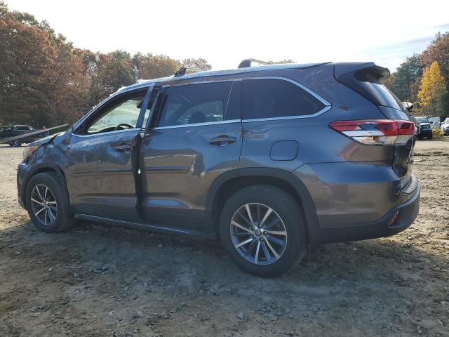 5TDJZRFHXKS567439 - 2019 TOYOTA HIGHLANDER SE GRAY photo 2