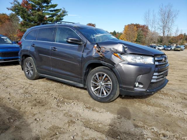 5TDJZRFHXKS567439 - 2019 TOYOTA HIGHLANDER SE GRAY photo 4