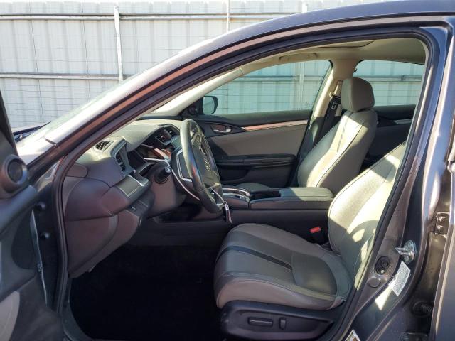 19XFC1F73HE002792 - 2017 HONDA CIVIC EXL ნაცრისფერი ფოტო 7