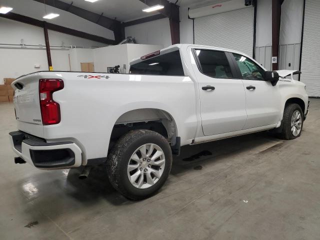 1GCPYBEK1NZ172697 - 2022 CHEVROLET SILVERADO K1500 CUSTOM WHITE photo 3