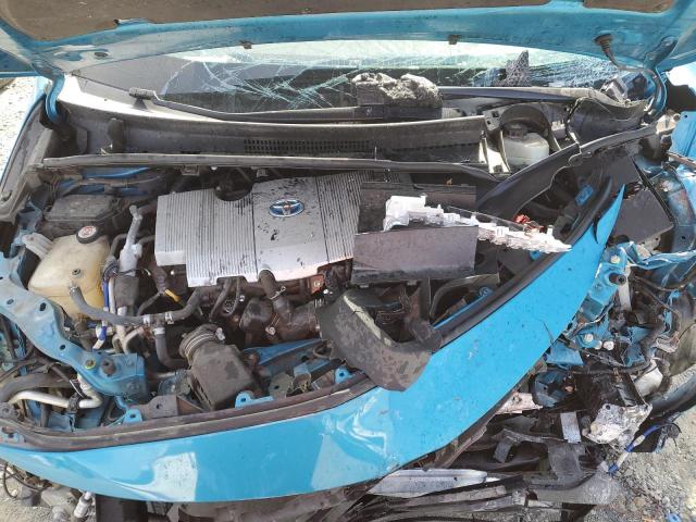 JTDKARFP0K3109753 - 2019 TOYOTA PRIUS PRIM 蓝色 照片 11