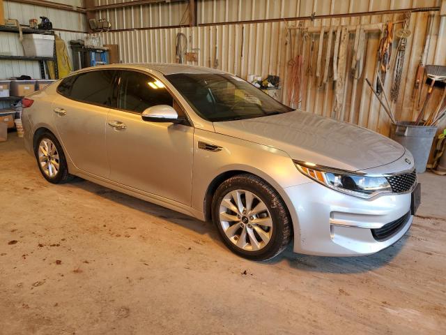 5XXGU4L30HG159756 - 2017 KIA OPTIMA EX SILVER photo 4