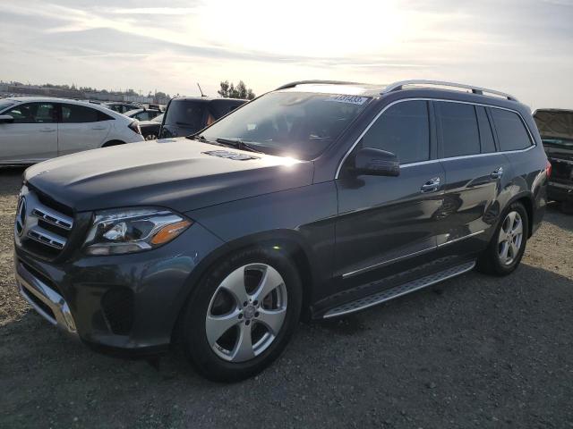 4JGDF6EE3HA746905 - 2017 MERCEDES-BENZ GLS 450 4MATIC GRAY photo 1