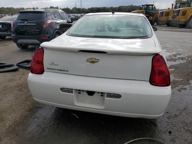 2G1WM15K169209463 - 2006 CHEVROLET MONTE CARL LT WHITE photo 6