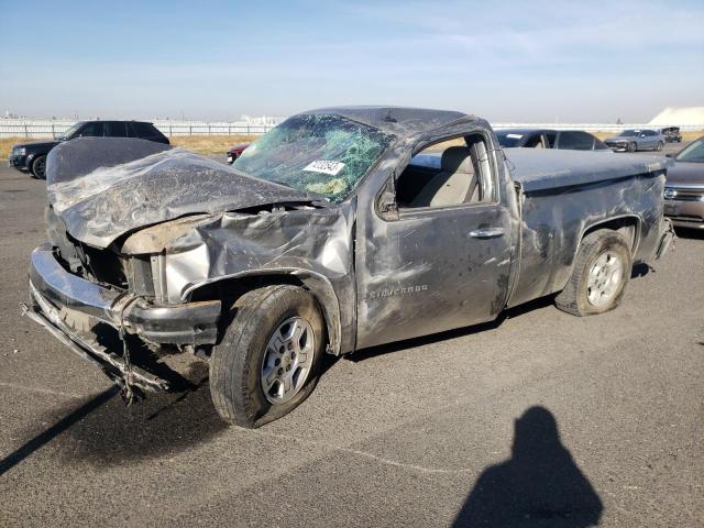 1GCEC14X77Z648161 - 2007 CHEVROLET SILVERADO C1500 CLASSIC SILVER photo 1