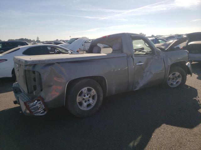 1GCEC14X77Z648161 - 2007 CHEVROLET SILVERADO C1500 CLASSIC SILVER photo 3