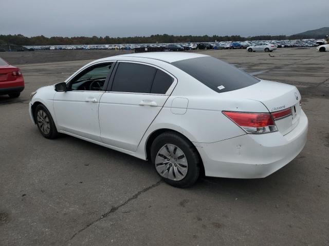 1HGCP2E35CA153920 - 2012 HONDA ACCORD LX WHITE photo 2