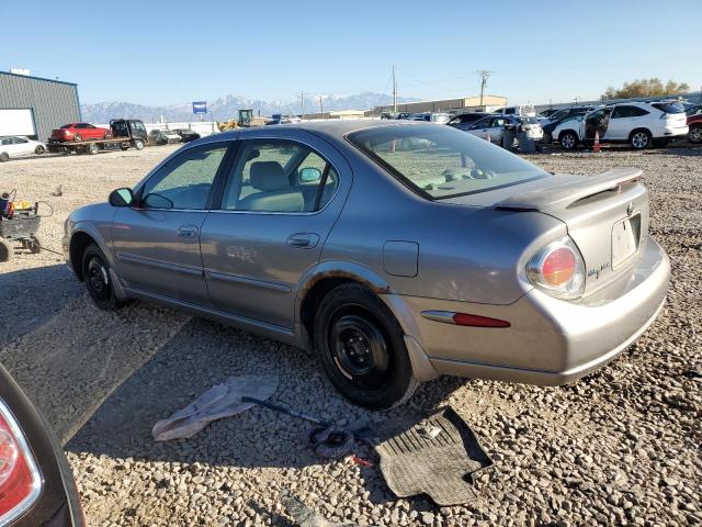 JN1DA31D32T426836 - 2002 NISSAN MAXIMA GLE GRAY photo 2