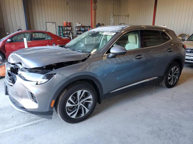 LRBFZPR41ND110973 - 2022 BUICK ENVISION ESSENCE GRAY photo 1