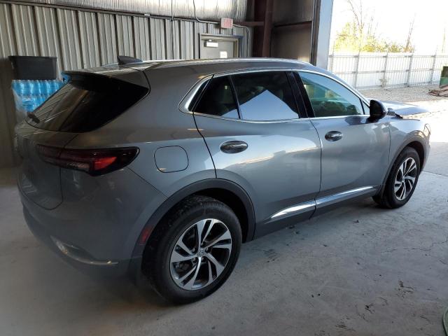 LRBFZPR41ND110973 - 2022 BUICK ENVISION ESSENCE GRAY photo 3