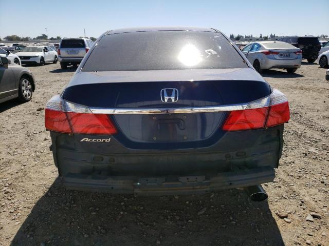 1HGCR2F33FA272319 - 2015 HONDA ACCORD LX BLUE photo 6