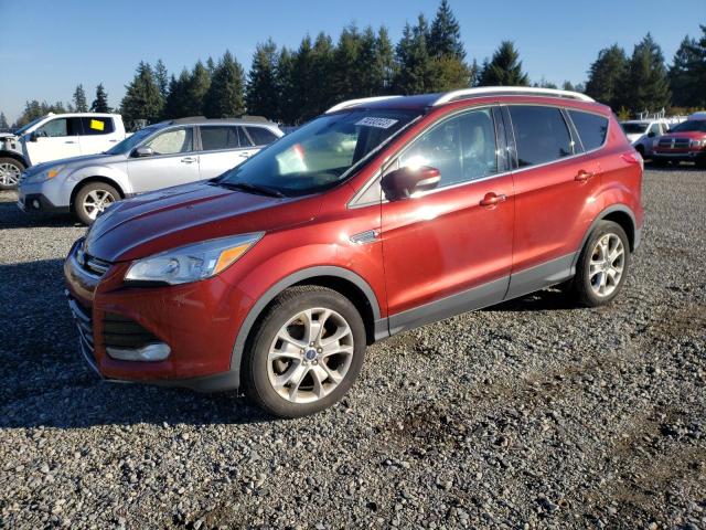 1FMCU9J91GUB44917 - 2016 FORD ESCAPE TITANIUM RED photo 1