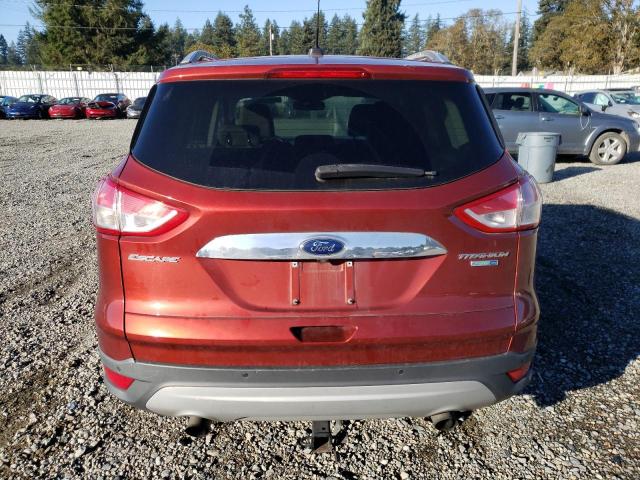 1FMCU9J91GUB44917 - 2016 FORD ESCAPE TITANIUM RED photo 6