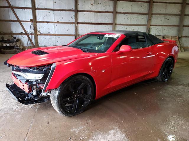 1G1FH3D70L0117778 - 2020 CHEVROLET CAMARO SS RED photo 1