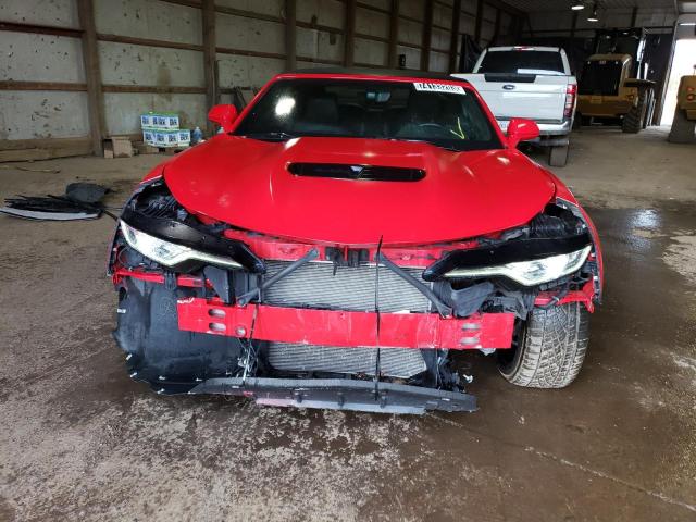 1G1FH3D70L0117778 - 2020 CHEVROLET CAMARO SS RED photo 5