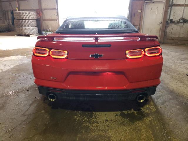 1G1FH3D70L0117778 - 2020 CHEVROLET CAMARO SS RED photo 6