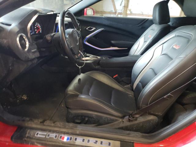 1G1FH3D70L0117778 - 2020 CHEVROLET CAMARO SS RED photo 7