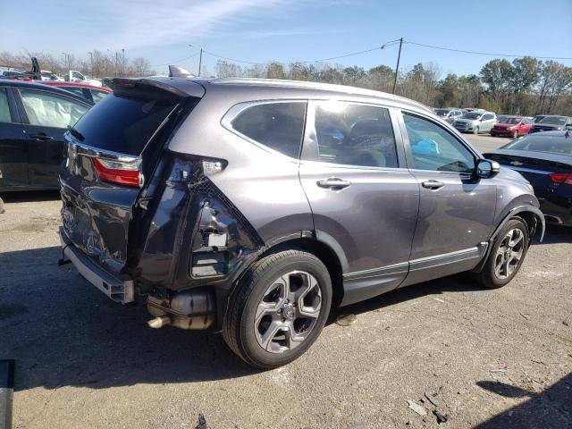 7FARW1H57HE002728 - 2017 HONDA CR-V EX GRAY photo 3