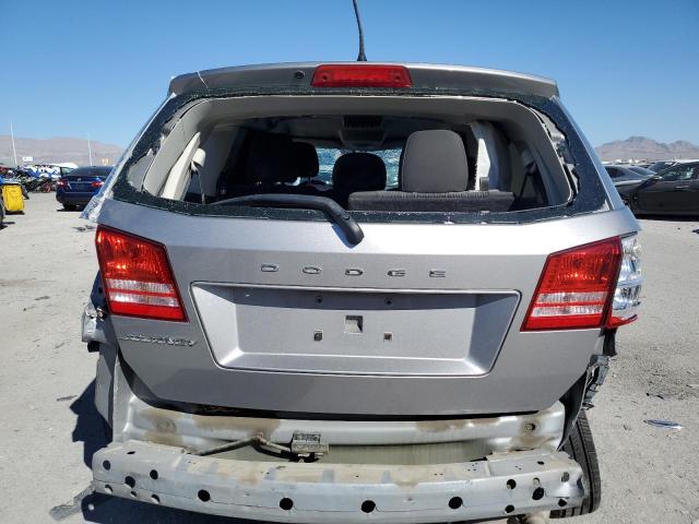 3C4PDCAB7FT665512 - 2015 DODGE JOURNEY SE SILVER photo 6