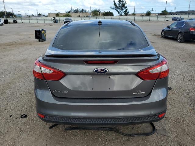 1FAHP3F21CL433585 - 2012 FORD FOCUS SE GRAY photo 6