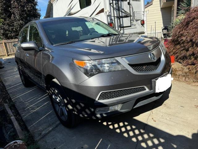2HNYD2H61BH550134 - 2011 ACURA MDX TECHNOLOGY Сұр фото 2