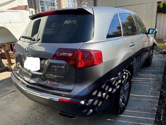 2HNYD2H61BH550134 - 2011 ACURA MDX TECHNOLOGY Сұр фото 4
