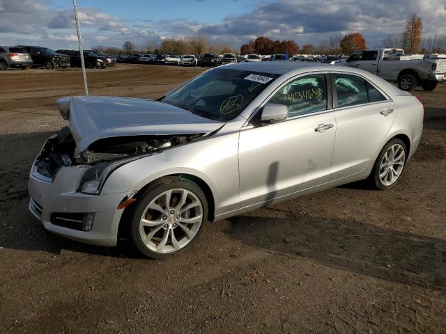 1G6AL5S33E0156558 - 2014 CADILLAC ATS PREMIUM SILVER photo 1