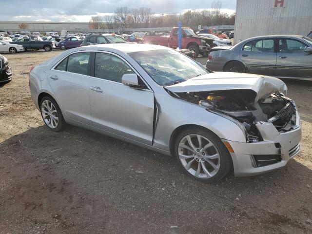 1G6AL5S33E0156558 - 2014 CADILLAC ATS PREMIUM SILVER photo 4