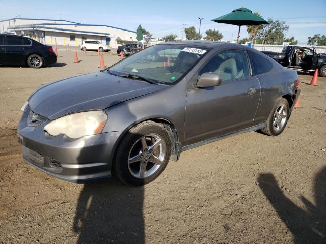 JH4DC54854S002468 - 2004 ACURA RSX GRAY photo 1