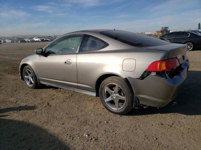 JH4DC54854S002468 - 2004 ACURA RSX GRAY photo 2