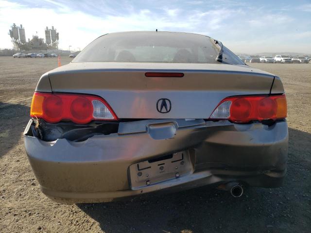 JH4DC54854S002468 - 2004 ACURA RSX GRAY photo 6