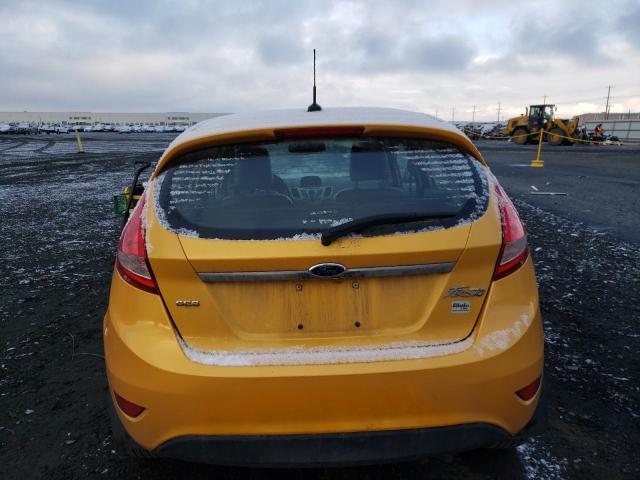 3FADP4FJ5BM183146 - 2011 FORD FIESTA SES YELLOW photo 6