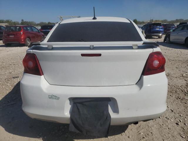 1B3BD4FB9BN501490 - 2011 DODGE AVENGER EXPRESS WHITE photo 6