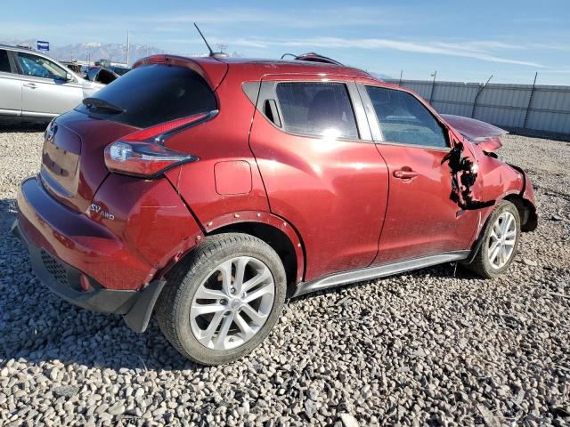 JN8AF5MV9FT560066 - 2015 NISSAN JUKE S RED photo 3