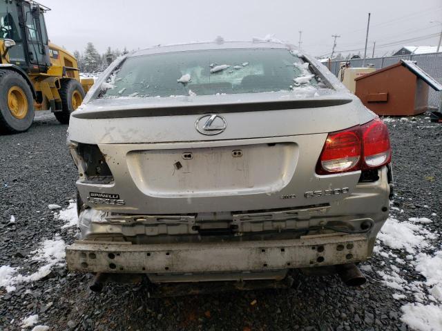 JTHCH96S160019117 - 2006 LEXUS GS 300 SILVER photo 6