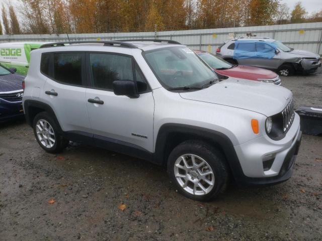 ZACNJDAB4MPM35482 - 2021 JEEP RENEGADE SPORT SILVER photo 4