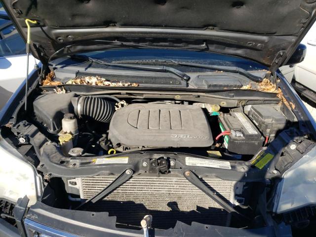 2C4RC1BG2CR124540 - 2012 CHRYSLER TOWN & COU TOURING BLACK photo 11