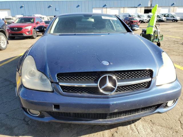 WDDDJ75X76A071282 - 2006 MERCEDES-BENZ CLS 500C BLUE photo 5