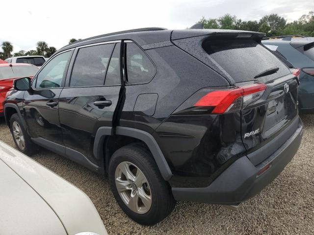 2T3W1RFV4MW105916 - 2021 TOYOTA RAV4 XLE BLACK photo 2