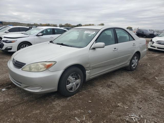 4T1BE32K83U765203 - 2003 TOYOTA CAMRY LE SILVER photo 1