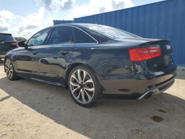 WAUHGAFC5EN054942 - 2014 AUDI A6 PRESTIGE შავი ფოტო 2