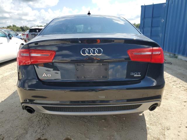 WAUHGAFC5EN054942 - 2014 AUDI A6 PRESTIGE შავი ფოტო 6