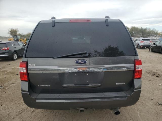 1FMJK2AT0HEA36722 - 2017 FORD EXPEDITION EL LIMITED GRAY photo 6