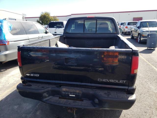 1GCCT19W0Y8146381 - 2000 CHEVROLET S TRUCK S10 BLACK photo 6