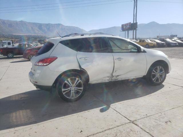 JN8AZ1MU9CW102884 - 2012 NISSAN MURANO S WHITE photo 3