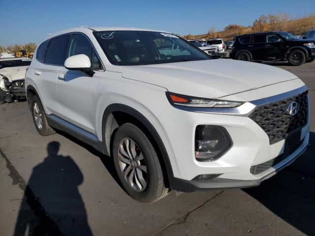 5NMS3CAD9KH023587 - 2019 HYUNDAI SANTA FE SEL WHITE photo 4