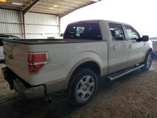 1FTFW1CT3EKD03709 - 2014 FORD F150 SUPERCREW TWO TONE photo 3